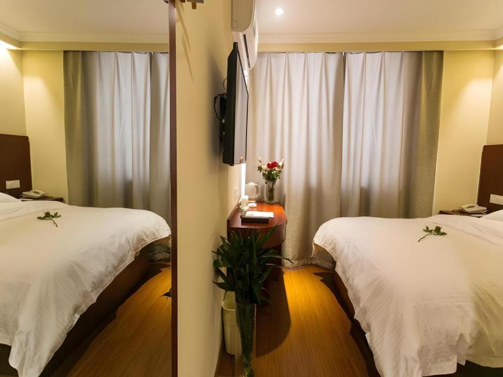 Greentree Inn Suzhou Guanqian Street Leqiao Metro Station Exterior foto