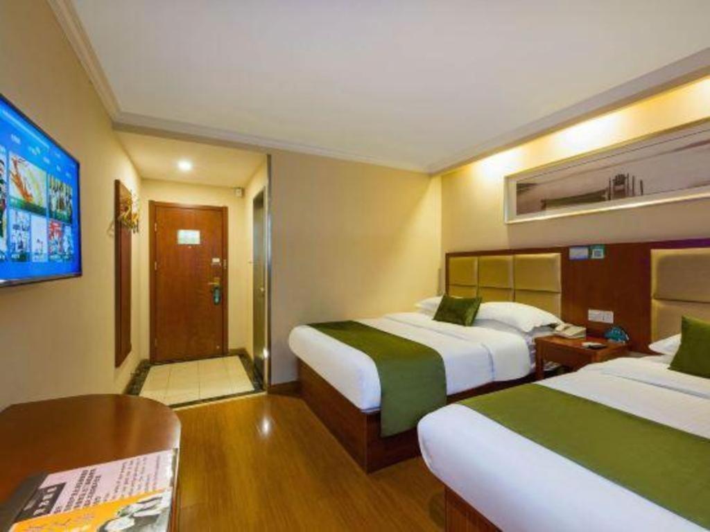 Greentree Inn Suzhou Guanqian Street Leqiao Metro Station Exterior foto