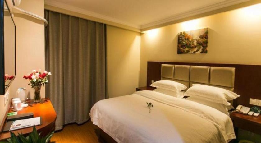 Greentree Inn Suzhou Guanqian Street Leqiao Metro Station Exterior foto