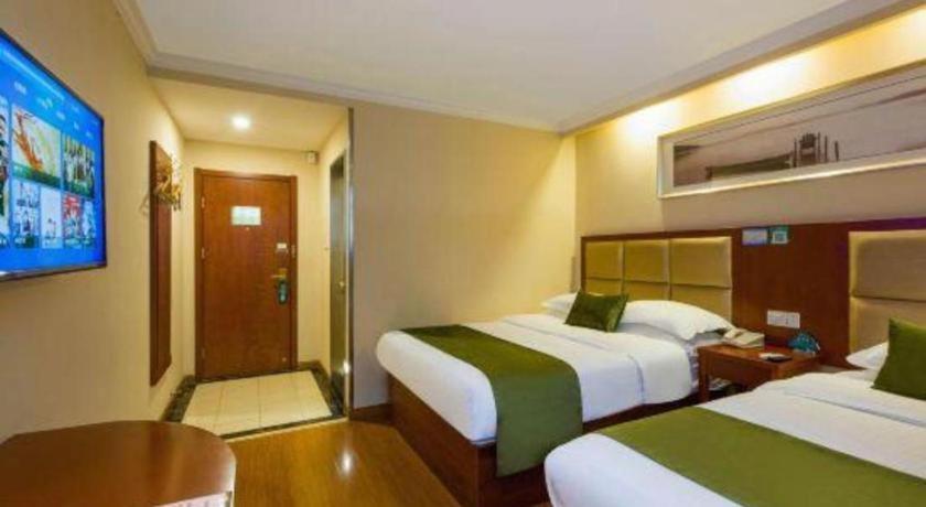 Greentree Inn Suzhou Guanqian Street Leqiao Metro Station Exterior foto